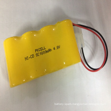 2018 PKCELL Ni-Cd SC1800 4.8V 1800mah rechargeable battery